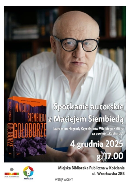 Spotkanie autorskie: Maciej Siembieda