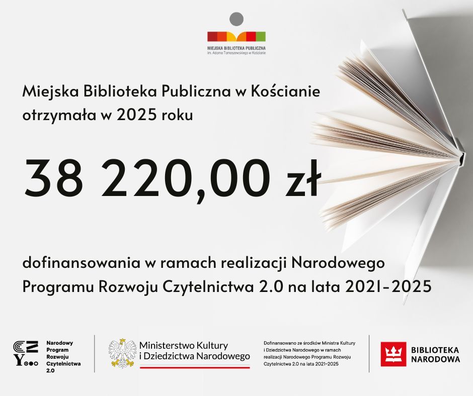 Dofinansowanie z Biblioteki Narodowej