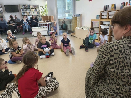 „Kicia Kocia w bibliotece” - relacja