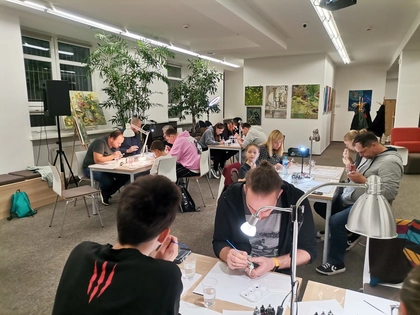 Sztuka malowania miniaturowych figurek - relacja z warsztatów