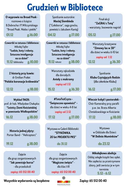 Grudzień w bibliotece