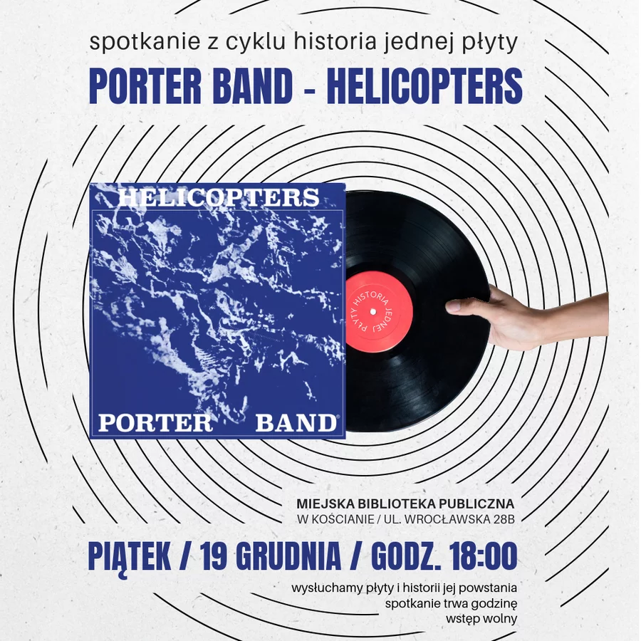 HELICOPTERS Porter Band