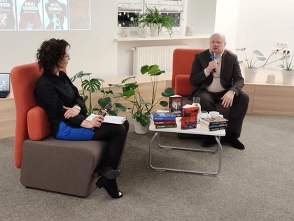 Spotkanie autorskie z Maciejem Siembiedą