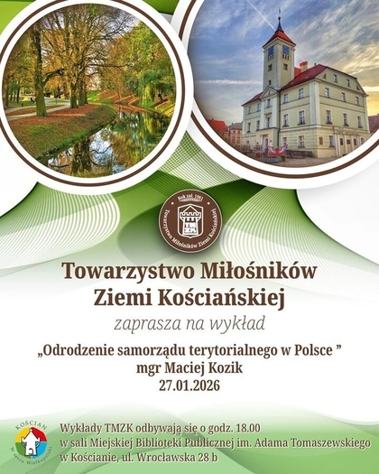 Styczniowy wykład Towarzystwa Miłośników Ziemi Kościańskiej