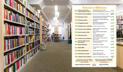 Kwiecień w bibliotece