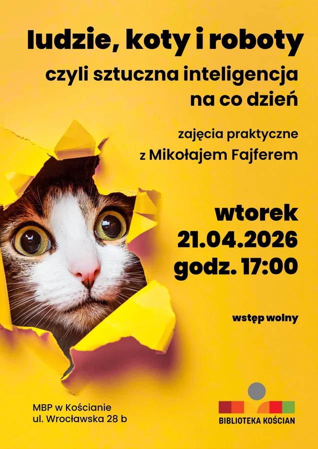 Ludzie, koty i roboty, czyli sztuczna inteligencja na co dzień