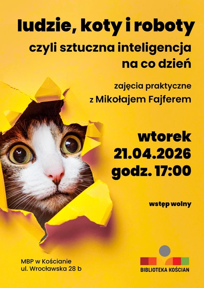 Ludzie, koty i roboty, czyli sztuczna inteligencja na co dzień