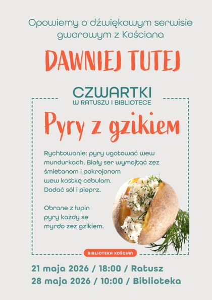 Dawniej tutej, czyli blubry z Kościana