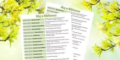 Intensywny maj w bibliotece