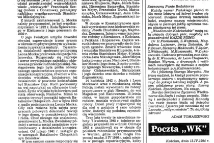 Wiadomości Kościańskie, nr 5 1994
