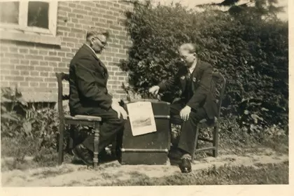 Leon Mocek i Mieczysław Różański; Magelsen, 1943 rok