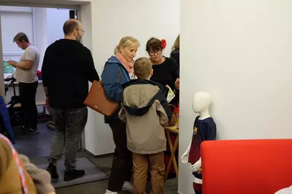 zdjęcia z Nocy Bibliotek w kościańskiej bibliotece