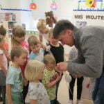 Zdjęcia z kwietniowego spotkania w ramach akcji "Cała Polska czyta dzieciom"